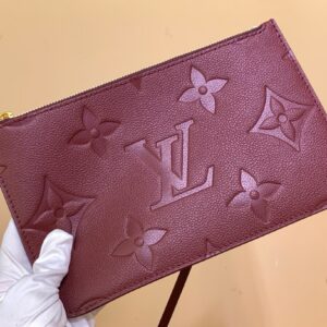 Louis Vuitton LV Never Full Plum Red Handbags 32x29x17cm