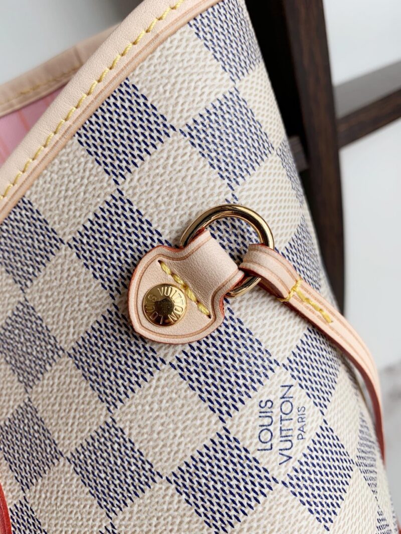 Louis Vuitton LV Neverfull Handbags Caro Pattern 32x29x17cm