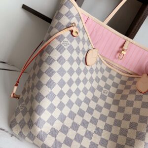 Louis Vuitton LV Neverfull Handbags Caro Pattern 32x29x17cm