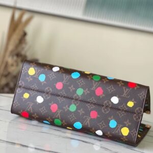 Louis Vuitton LV Onthego Polka Dot Pattern Handbags 35x28cm