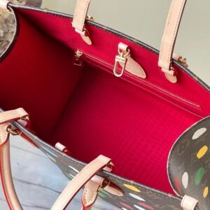 Louis Vuitton LV Onthego Polka Dot Pattern Handbags 35x28cm