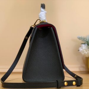 Louis Vuitton LV Twist Handle Replica Woman’s Black Handbags 17x25x11cm