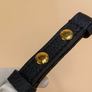 Louis Vuitton LV Twist Handle Replica Woman’s Black Handbags 17x25x11cm