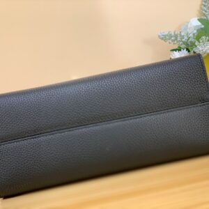 Louis Vuitton LV Twist Handle Replica Woman’s Black Handbags 17x25x11cm