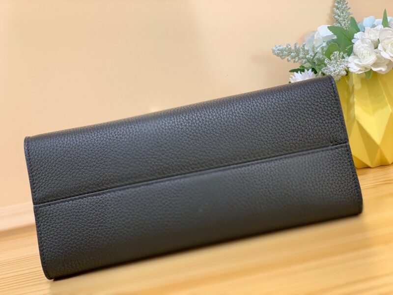 Louis Vuitton LV Twist Handle Replica Woman’s Black Handbags 17x25x11cm