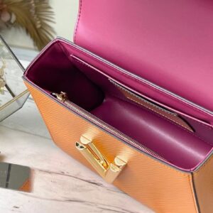 Louis Vuitton LV Twist Mini Orange Handbags 23x17x9cm