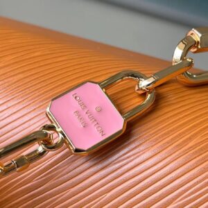 Louis Vuitton LV Twist Mini Orange Handbags 23x17x9cm