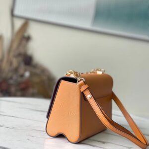 Louis Vuitton LV Twist Mini Orange Handbags 23x17x9cm