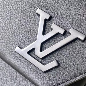 Louis Vuitton LV Fastline Men’s Handbag Black 23.5x18x7cm