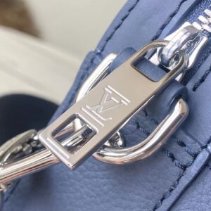 Louis Vuitton LV Fastline Men Handbags Blue 23.5x18x7cm