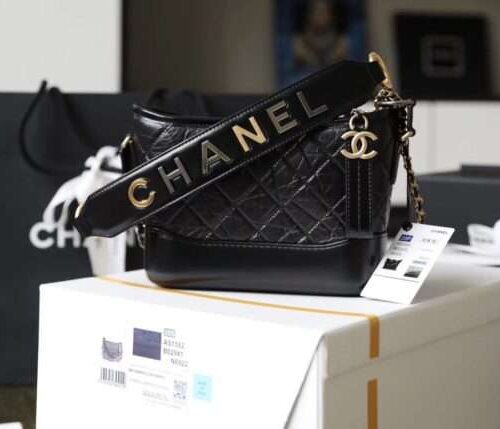 Tui-Xach-Nu-Chanel-Gabrielle-Replica-11-Cao-Cap-Mau-Den-20cm-2-600x429-1 Chanel Gabrielle 11 Handbag With Gold Lock Full Box Woman’s 20cm