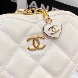Chanel Handbags Woman’s Heart Pattern Full Wallet 15x13x2cm