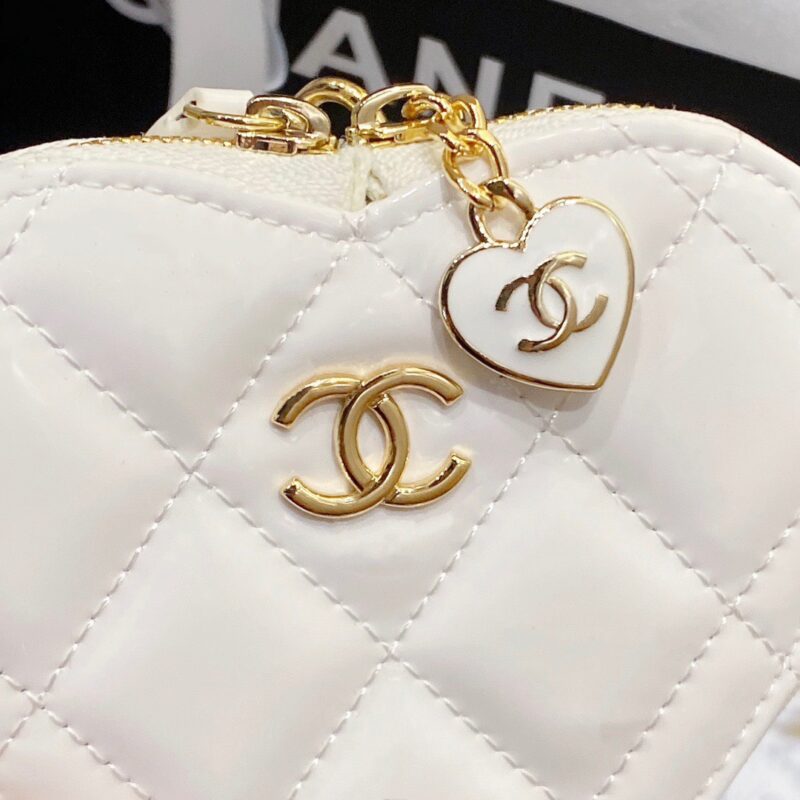 Chanel Handbags Woman’s Heart Pattern Full Wallet 15x13x2cm