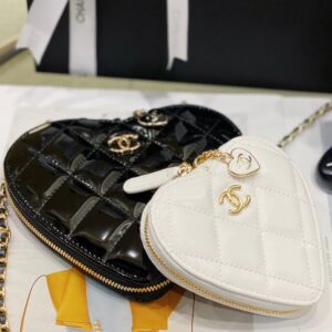 Chanel Handbags Woman’s Heart Pattern Full Wallet 15x13x2cm