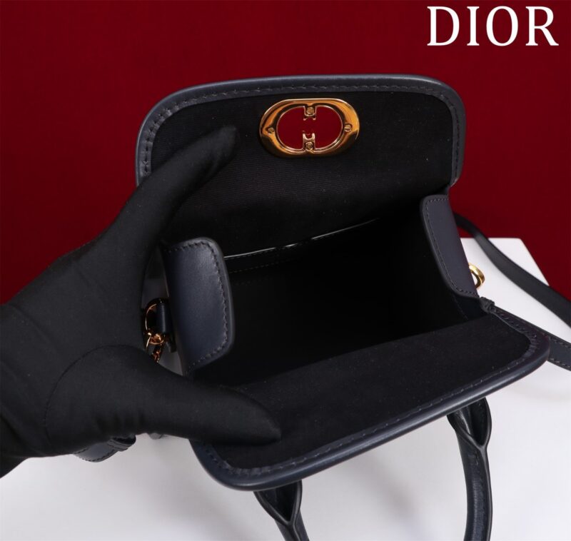 Dior 30 Montaigne Women’s Handbag Oblique Fabric 18.5x16x10cm