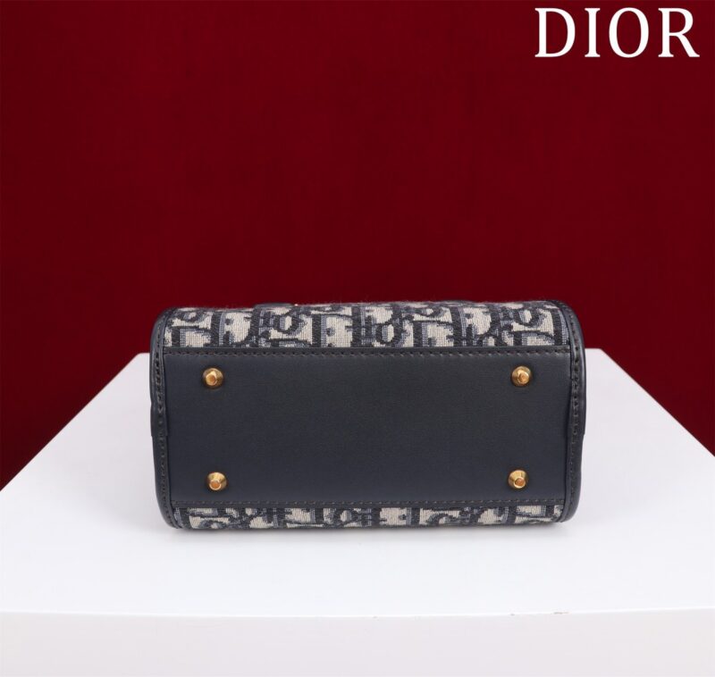 Dior 30 Montaigne Women’s Handbag Oblique Fabric 18.5x16x10cm