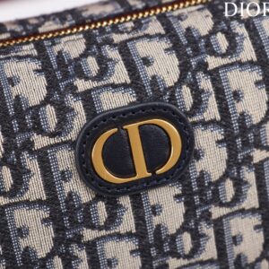 Dior Plaid Women’s Handbag, Glossy Leather, Replica 11 High Quality 20cm