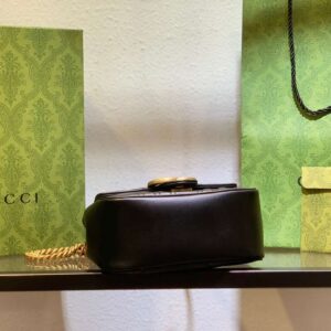 Gucci Marmont Rep 11 Women’s Handbag High Quality Black 20cm