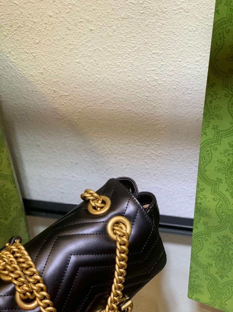 Gucci Marmont Rep 11 Women’s Handbag High Quality Black 20cm