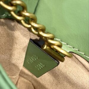 Gucci Marmont Women’s Super Handbag Avocado Color 22cm