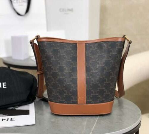 Tui-Xach-Nu-Hang-Hieu-Celine-Triomphe-Sieu-Cap-In-Logo-30x22x12cm-2-600x450-1 Celine Triomphe Replica Women’s Handbag With Logo Printed 30x22x12cm