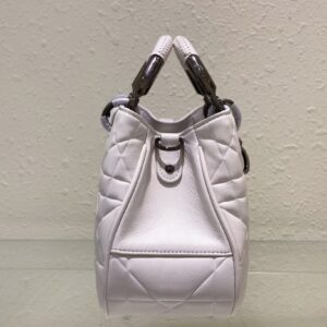 Dior Lady Luxury Branded Women’s Handbag Light Purple 24x18cm