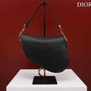 Tui-Xach-Nu-Hang-Hieu-Dior-Saddle-Yen-Ngua-Mau-Den-5 Dior Saddle 11 Handbags Black With Lock Yellow Gold 25x20x6.5cm