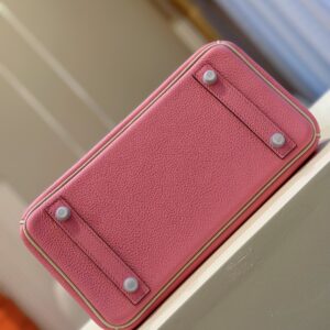 Hermes Birkin 25 Pink/Beige Customize Palladium Hardware