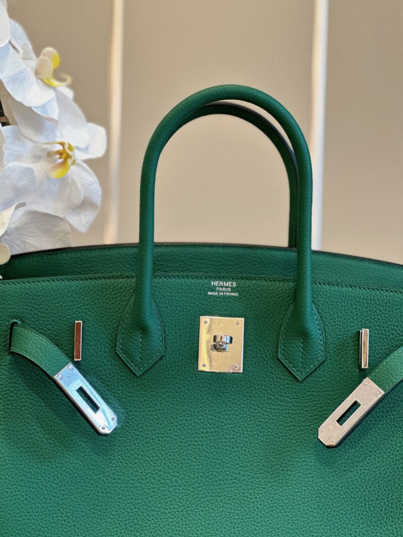 Hermes Birkin 30 Dark Green Palladium Hardware