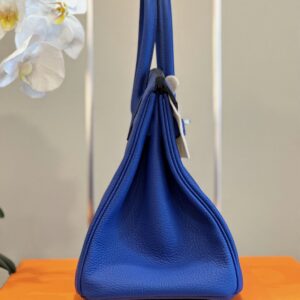 Tui-Xach-Nu-Hermes-Birkin-Phw-Togo-Rep-11-Cao-Cap-Mau-Xanh-30cm-12 Hermès Birkin 30 Electrique Blue Palladium Hardware