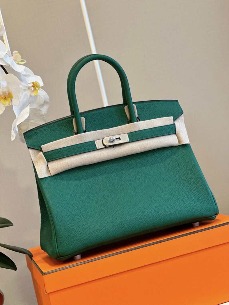 Hermes Birkin 30 Dark Green Palladium Hardware