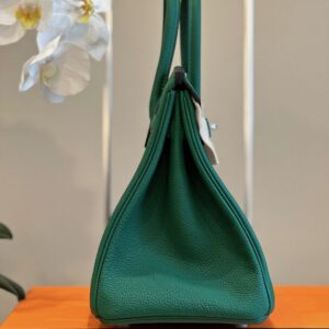 Hermes Birkin 30 Dark Green Palladium Hardware