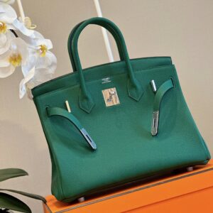 Hermes Birkin 30 Dark Green Palladium Hardware