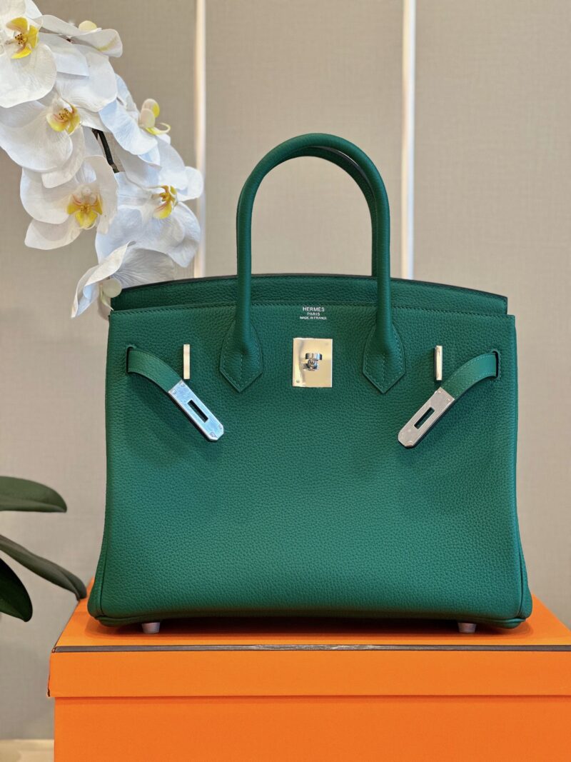 Hermes Birkin 30 Dark Green Palladium Hardware