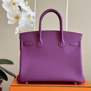 Hermes Birkin 30 Purple Palladium Hardware