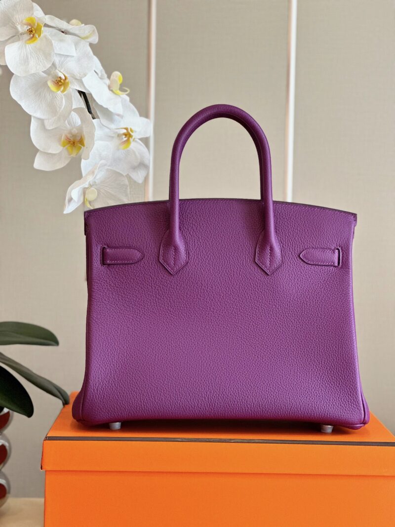Hermes Birkin 30 Purple Palladium Hardware