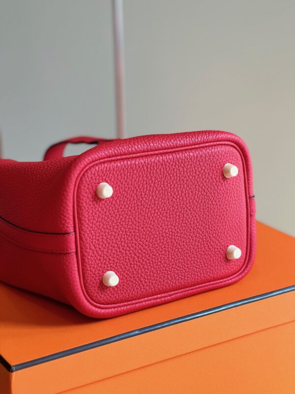 Hermes Picotin 18 Pink Togo Leather Gold Hardware