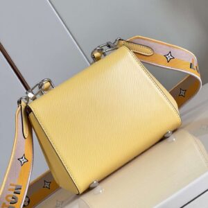 Tui-Xach-Nu-Louis-Vuitton-LV-Clunny-Rep-11-Cao-Cap-Mau-Vang-20x16cm-8 Louis Vuitton Clunny Yellow Raised Pattern 20x16cm