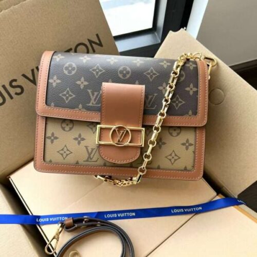 Tui-Xach-Nu-Louis-Vuitton-LV-Dauphine-Woc-Sieu-Cap-Hoa-Tiet-Mono-18-7-600x800-1 Louis Vuitton Woman’s LV Dauphine Woc With Lock Gold 18.5cm