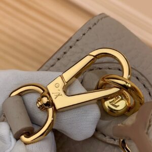 Louis Vuitton LV Twist Handle Like Auth Lock Gold Handbags 17x25x11cm