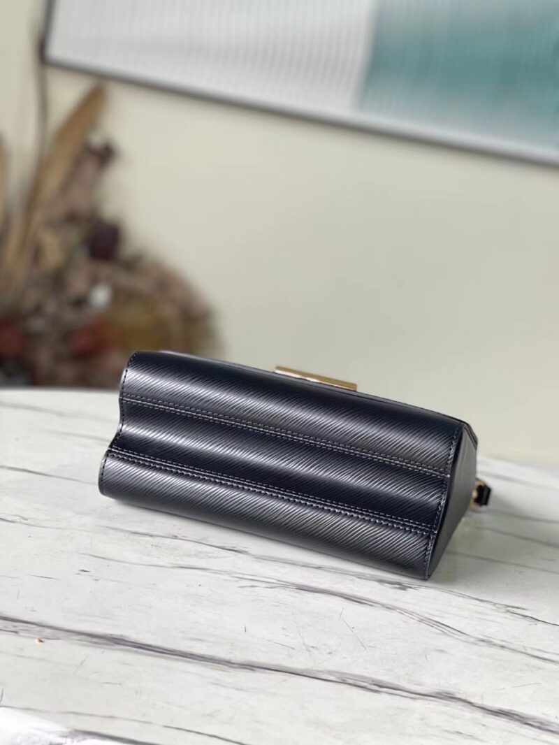 Louis Vuitton LV Twist Mini Like Auth Lock Gold Handbags 23x17x9.5cm