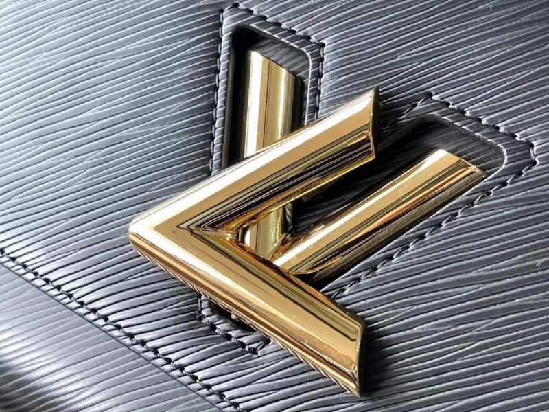 Louis Vuitton LV Twist Mini Like Auth Lock Gold Handbags 23x17x9.5cm