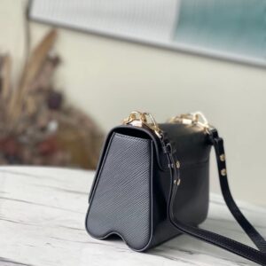 Louis Vuitton LV Twist Mini Like Auth Lock Gold Handbags 23x17x9.5cm