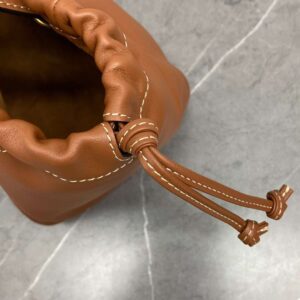 Celine Cabas Brown Soft Leather 22x17x15cm