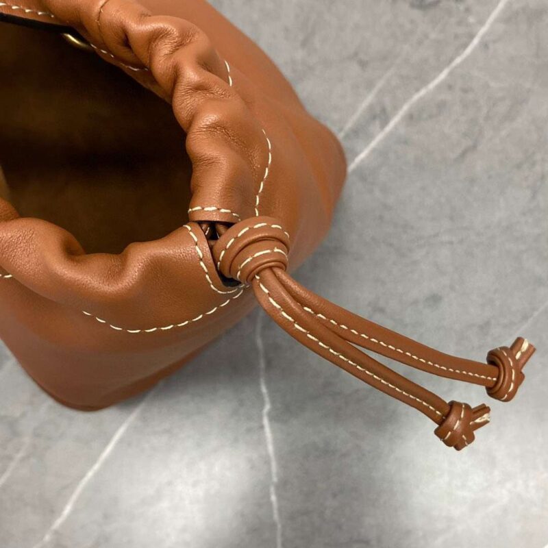 Celine Cabas Brown Soft Leather 22x17x15cm