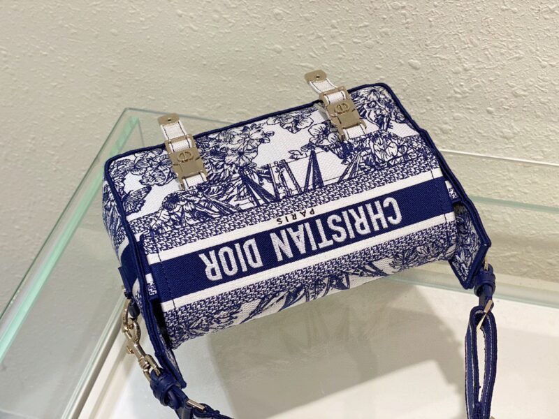 Dior Camp Women’s Super Premium Handbag Canvas Pattern 25x15x8cm
