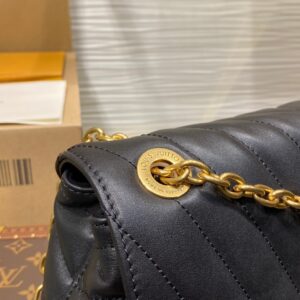 Louis Vuitton LV New Wave Black Like Auth Handbags 24x14x9cm