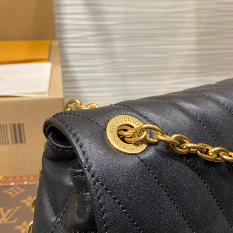 Louis Vuitton LV New Wave Black Like Auth Handbags 24x14x9cm