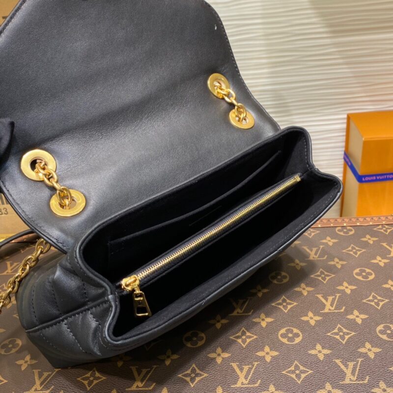 Louis Vuitton LV New Wave Black Like Auth Handbags 24x14x9cm