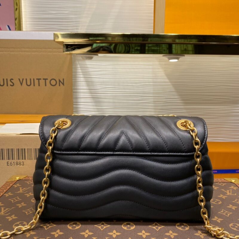 Louis Vuitton LV New Wave Black Like Auth Handbags 24x14x9cm